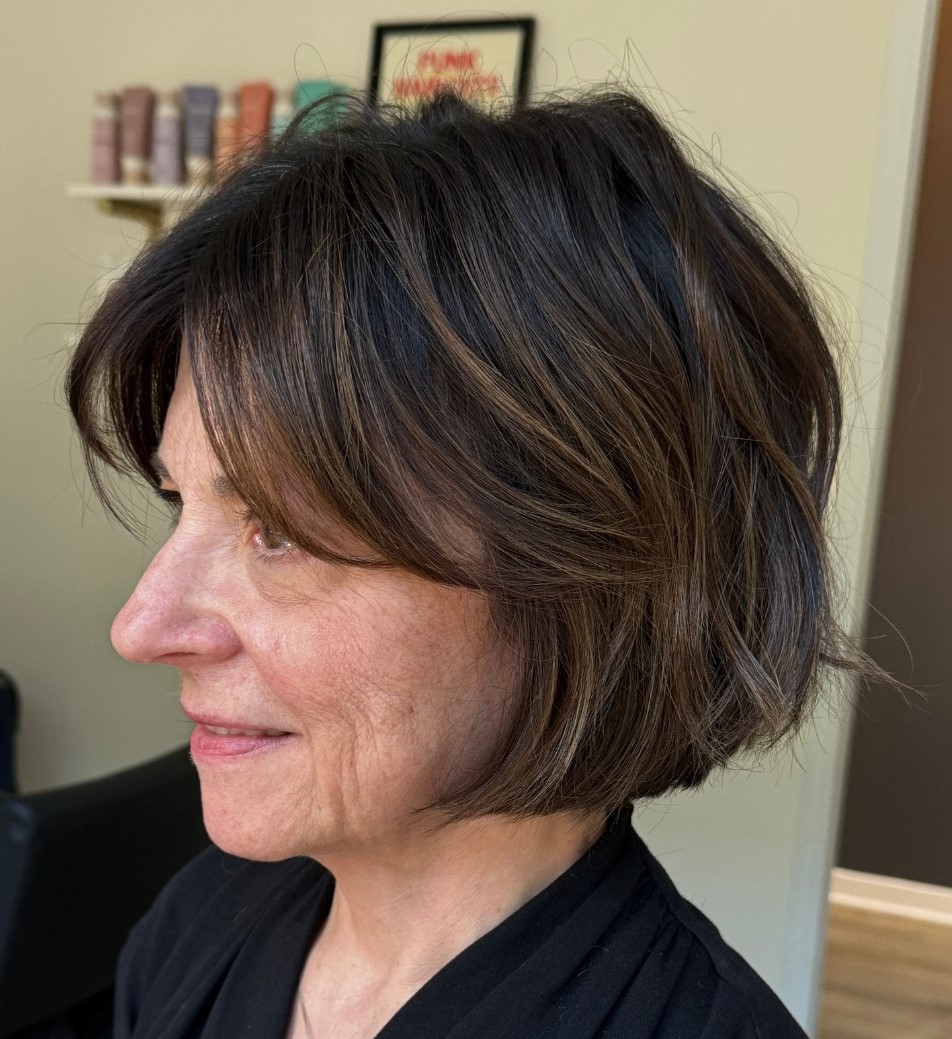 French Bob to Look Younger