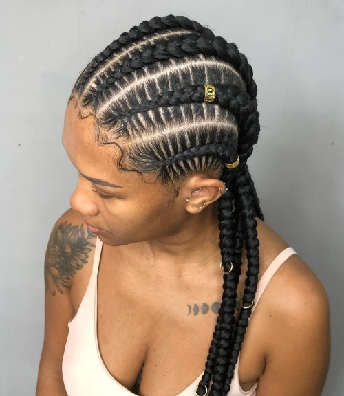 Stitch Goddess Braids with Cuffs