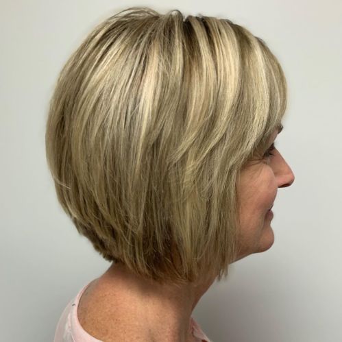 Over Short Bob Haircut With Layers