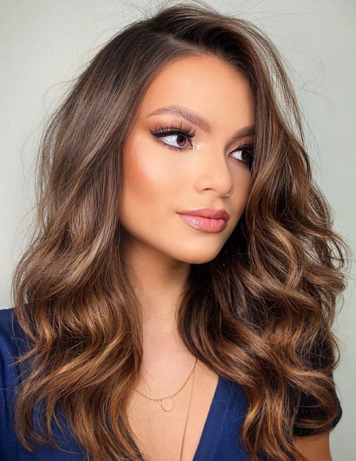 Rich Dimensional Brown Hair Color