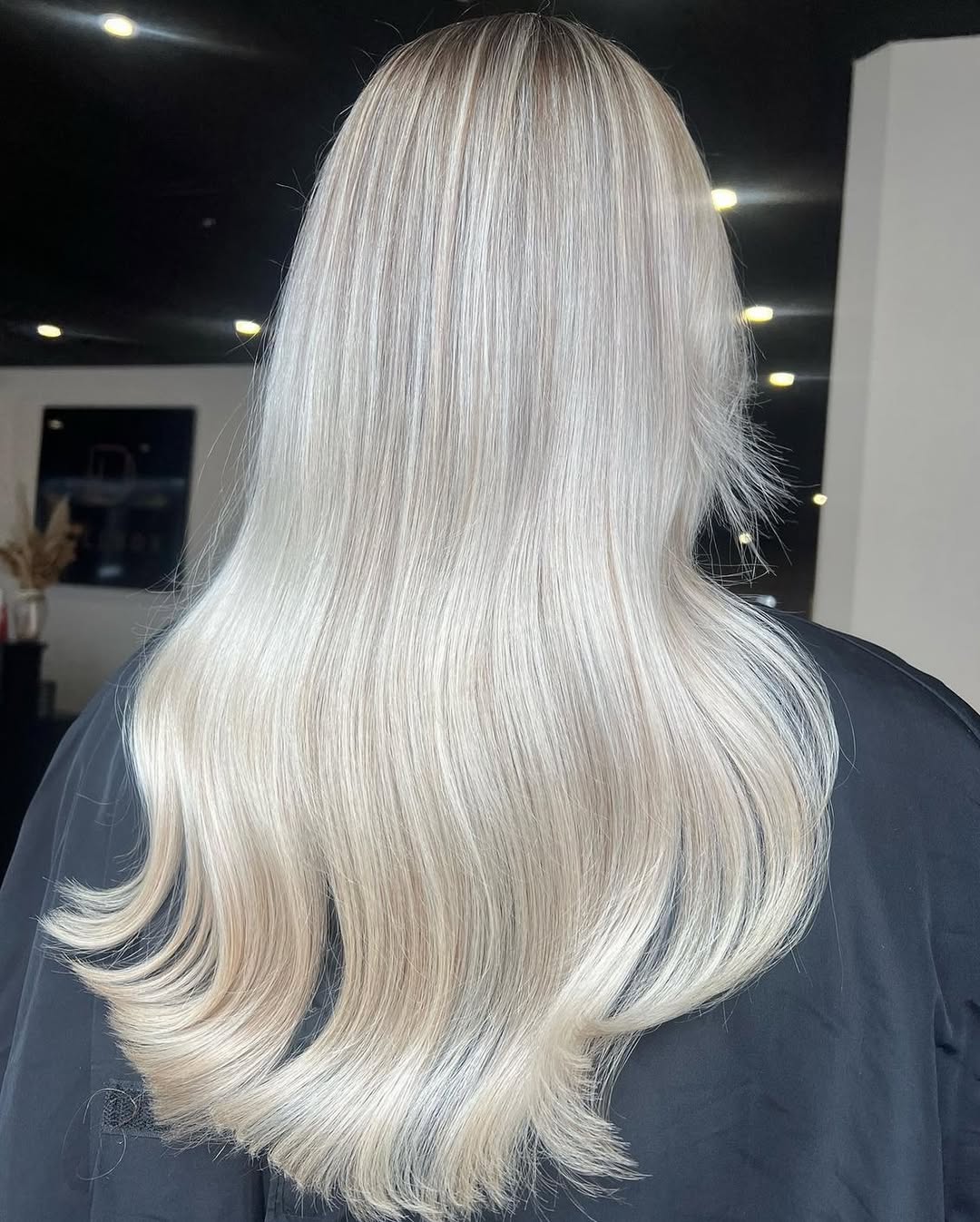 Complex White Blonde Hair Color