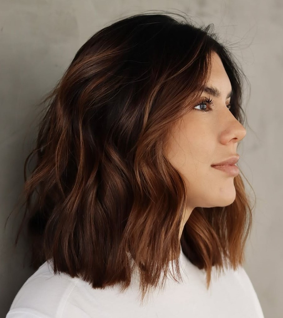Collarbone Bob Haircut