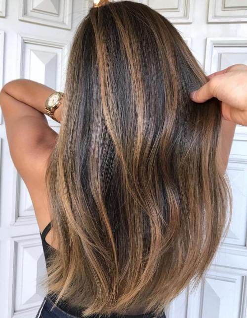 Golden Blonde Highlights