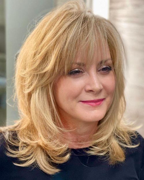 Over 60 Midi Cut with Flipped Up Ends