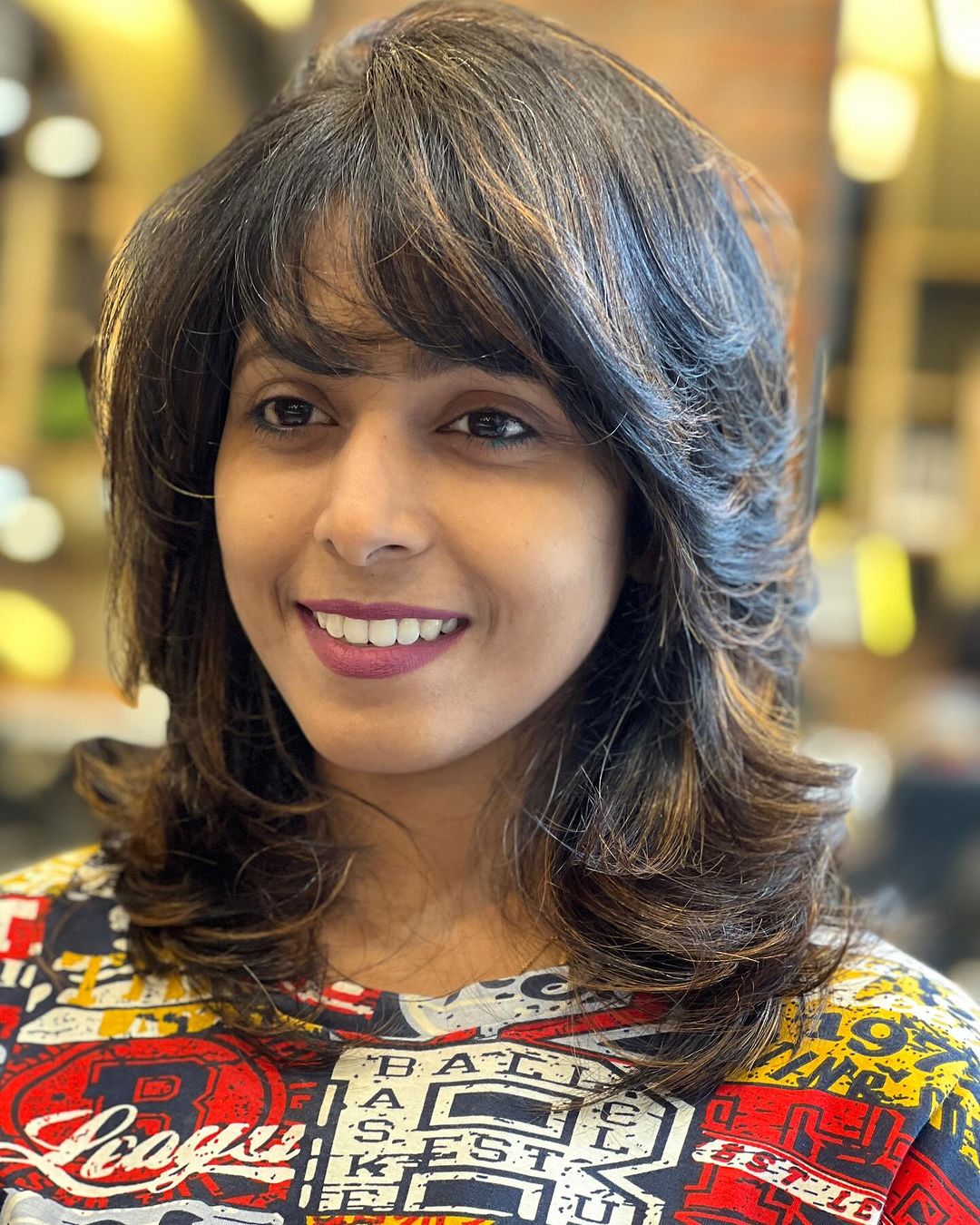 Classic Wolf Cut Auburn Brown Classic Wolf Cut