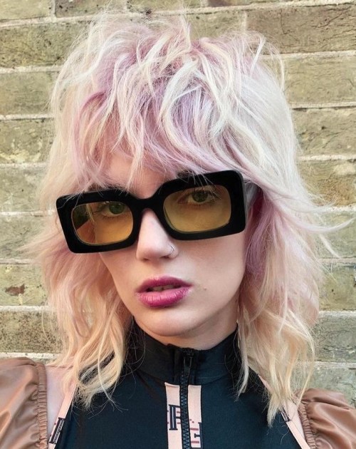 Bold Wolf Cut Hair Female