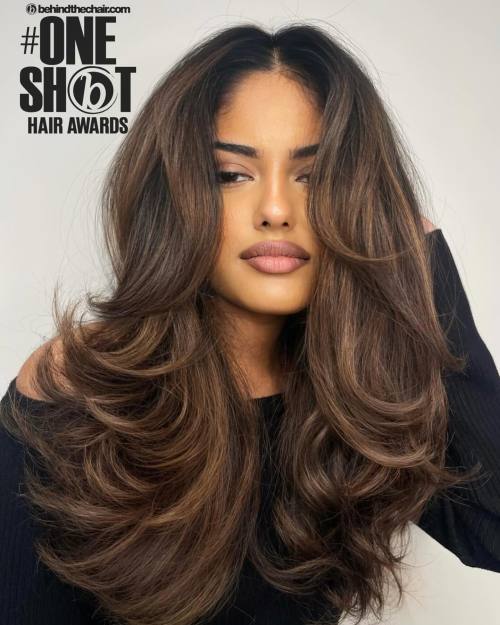 Expensive Brown Hair with Layers