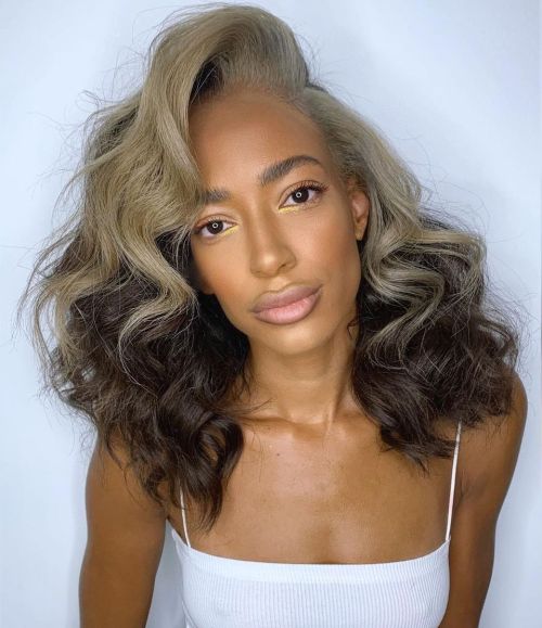 Dirty Blonde Egirl Streaks