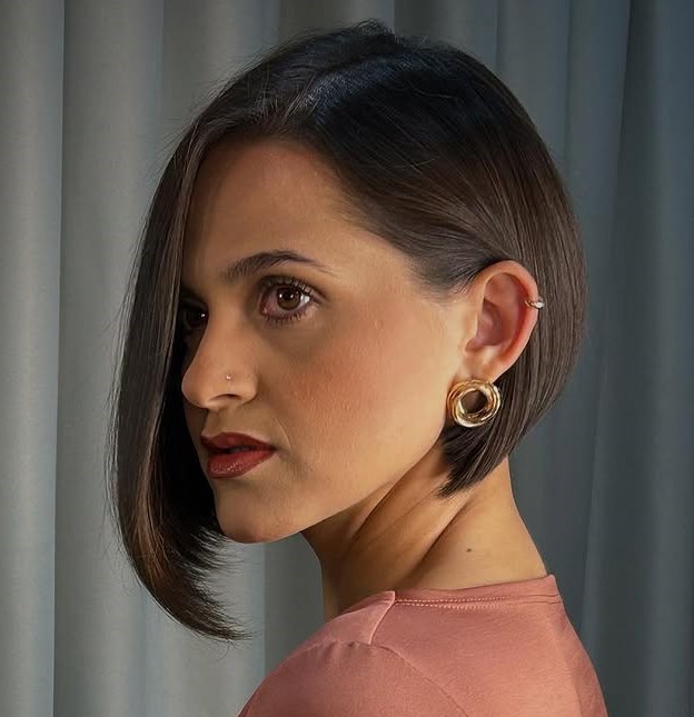 Short Asymmetrical Bob