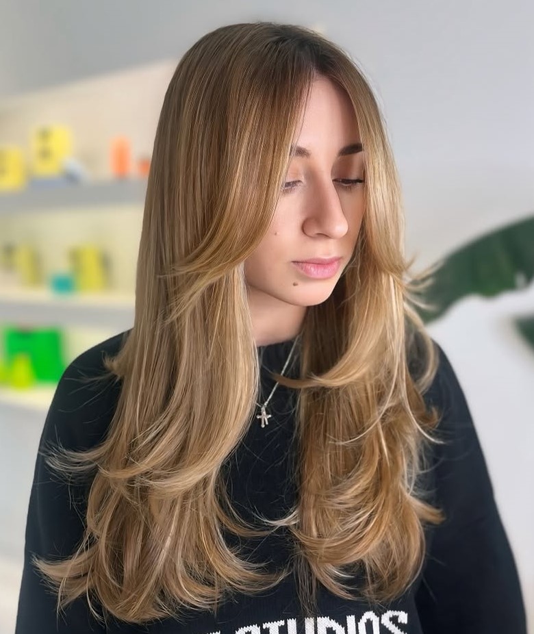 Butterfly Cut for Straight Hair