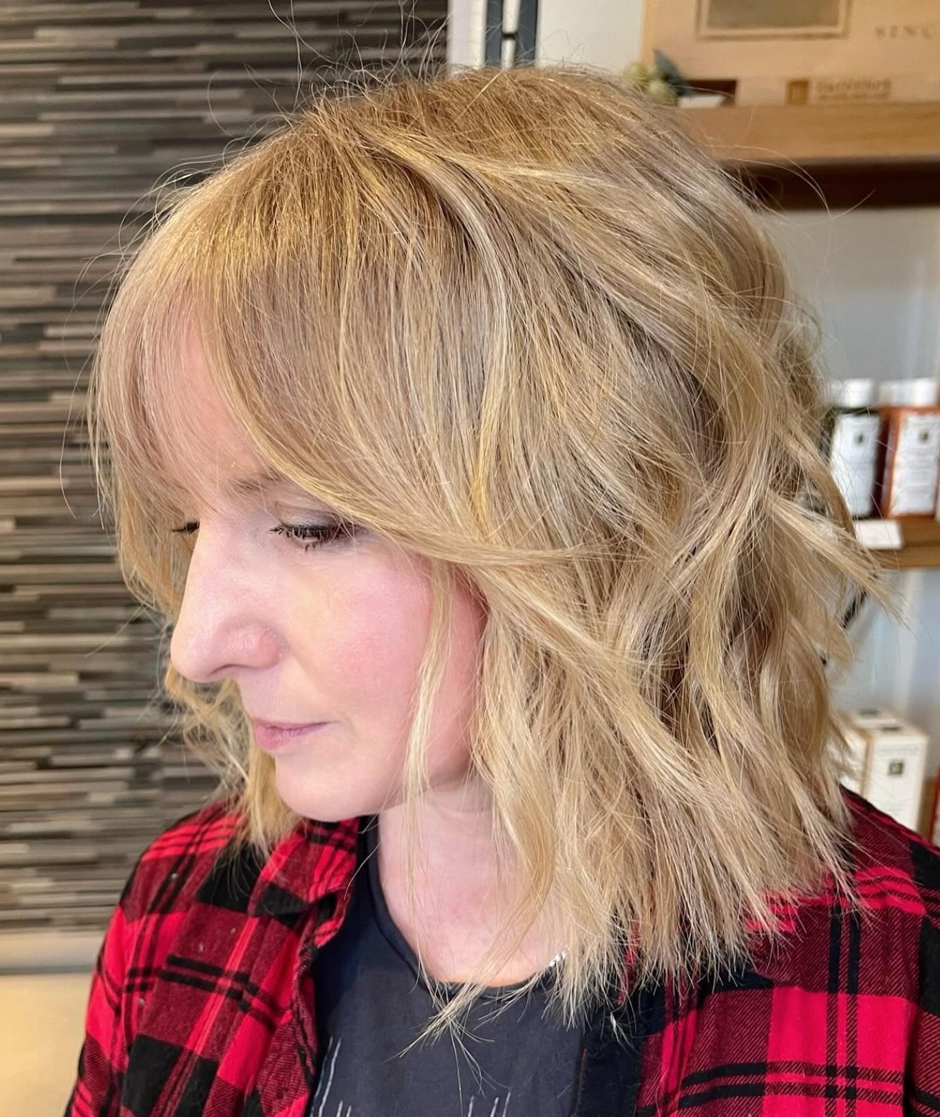 Medium Bob with Layers Over 40