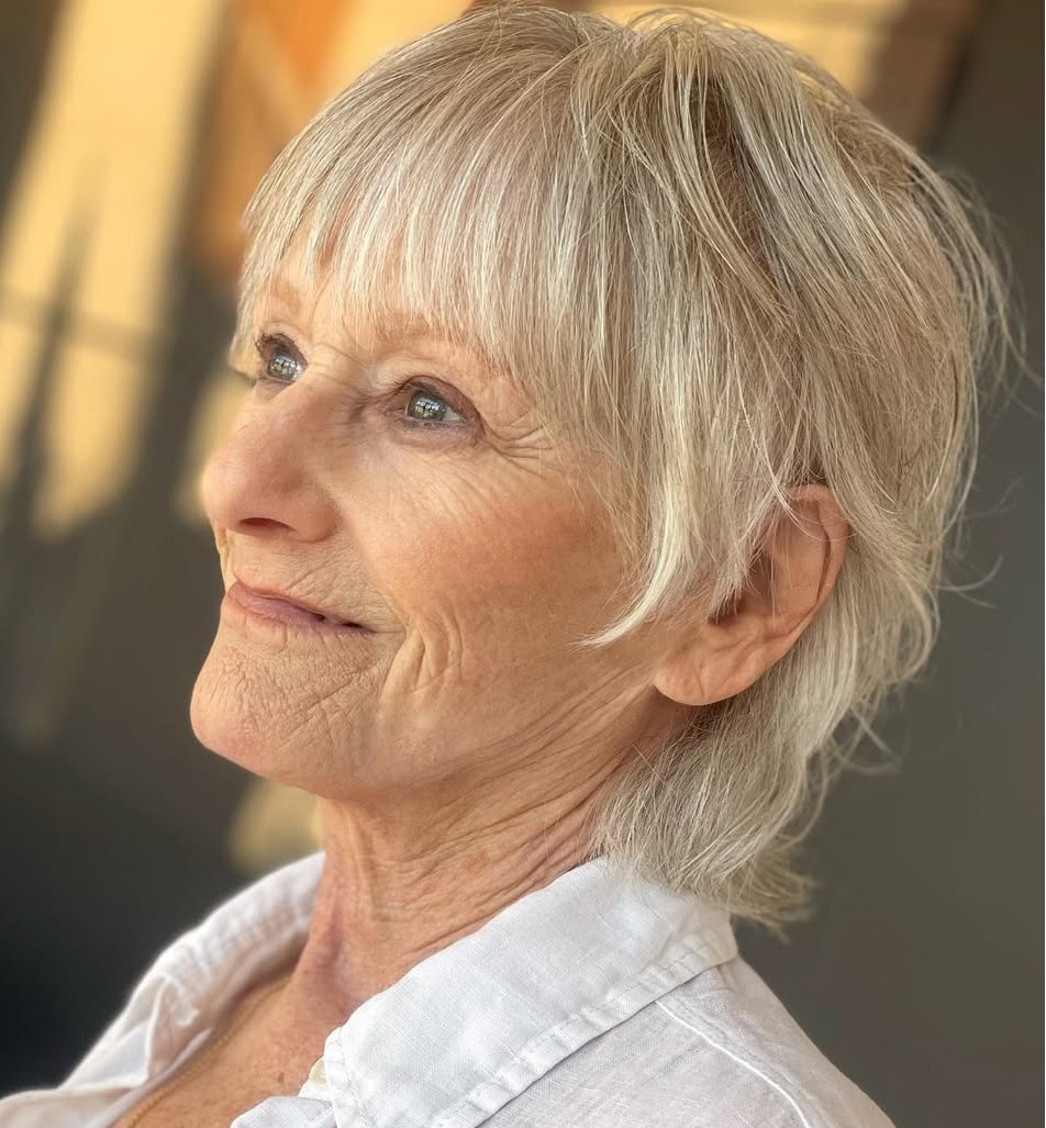 Thinning Hair Style for Ladies Over 60