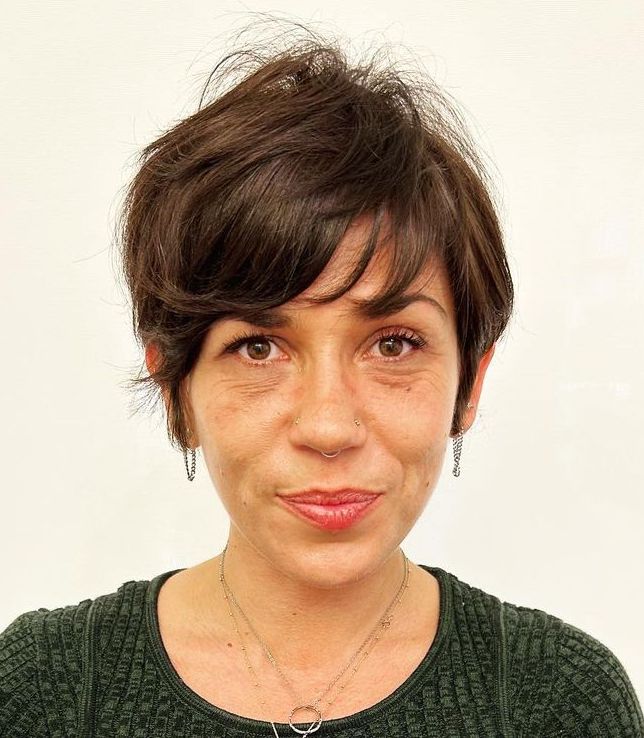 Low Maintenance Pixie Bob Style Transitional Long Pixie Style for Thin Hair