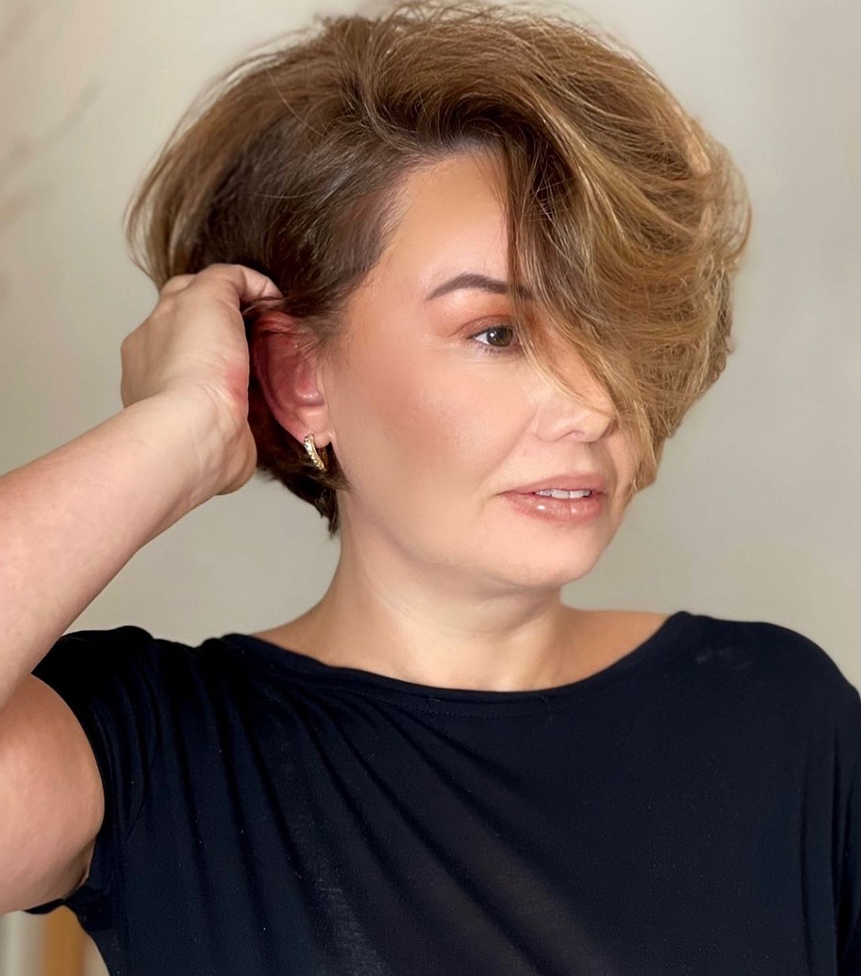 Age Defying Short Hairstyle for Women over