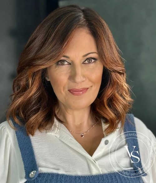 Over 50 Lob Cut for Thick Hair