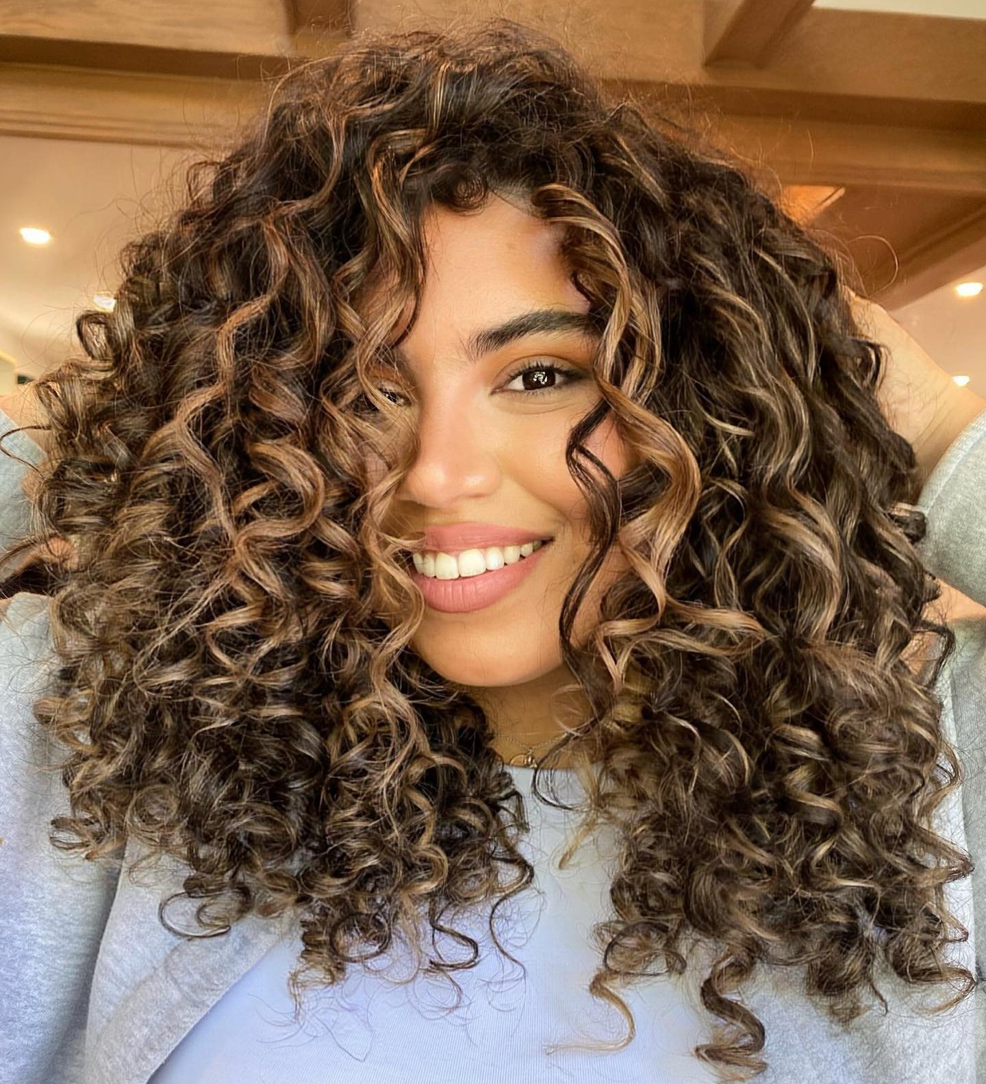 Balayage for Curly Hair