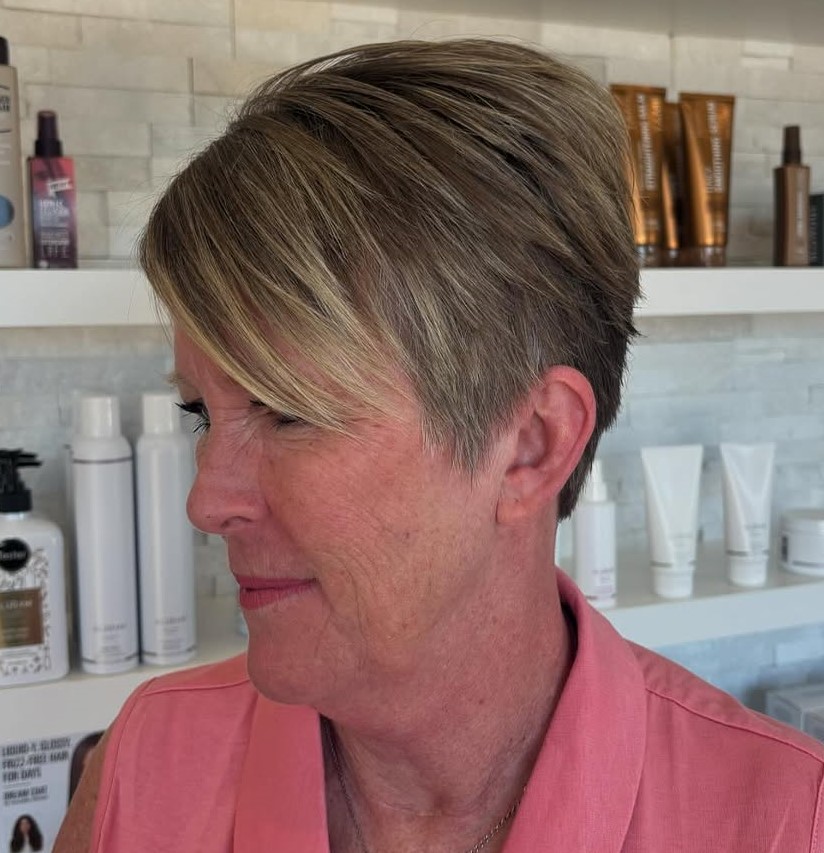 Over Modern Pixie Cut