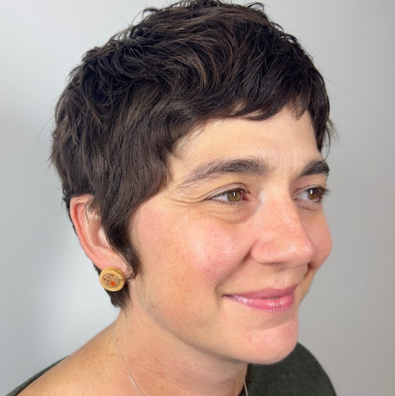 Short Textured Pixie for Women Over 40
