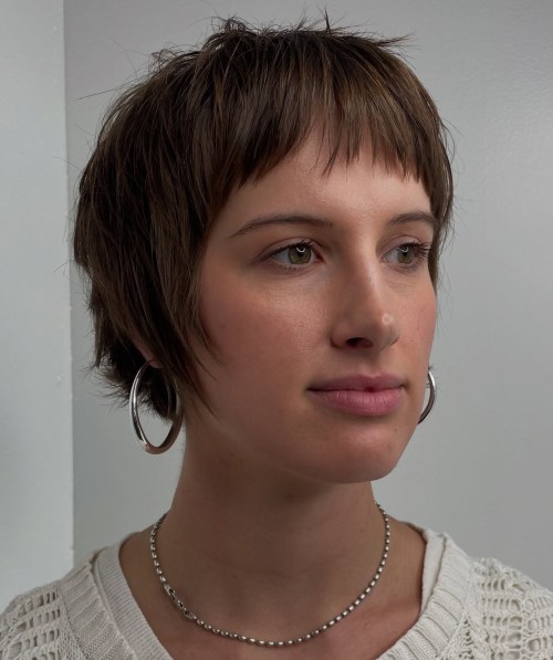 Straight Sliced Bixie Crop