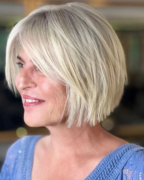 Over 60 Accurate Short Sliced Bob