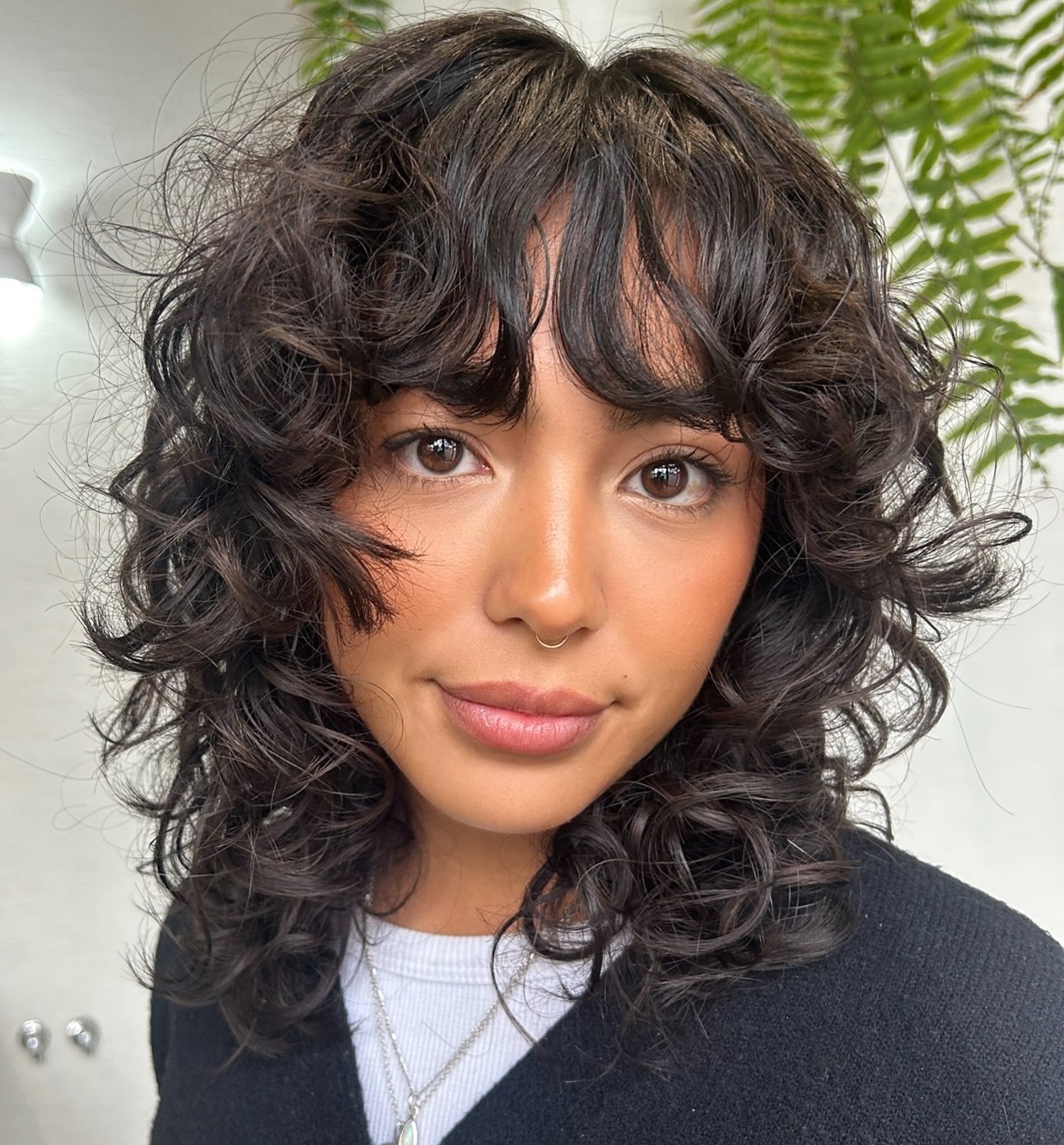 Medium-Length Curly Shag