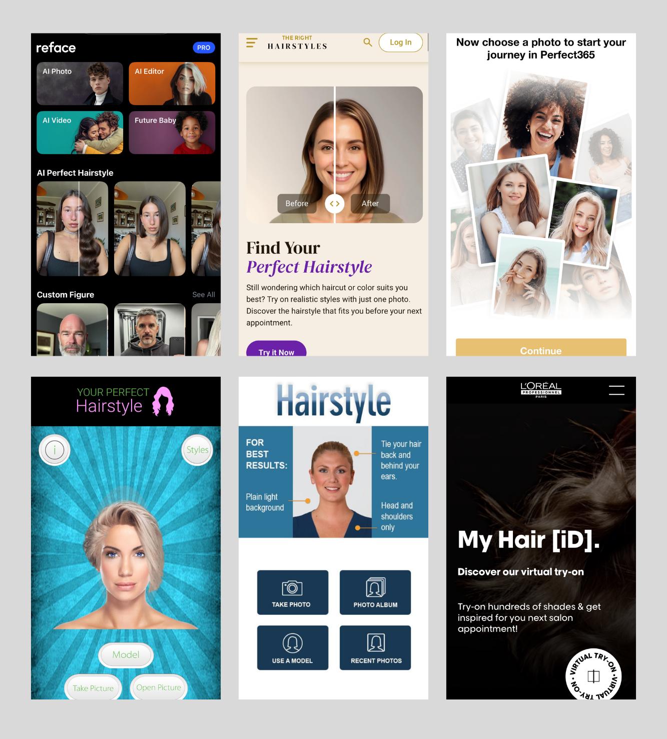 A List of Really Working in 2025-Online Virtual AI Hairstyling Apps with Hair Generators and Hair Color Try-Ons