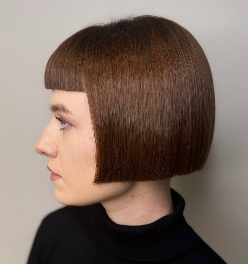 Box Bob Short Blunt Geometric Bob