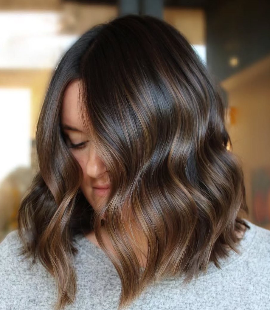 Trendy Brown Blonde Hairstyle