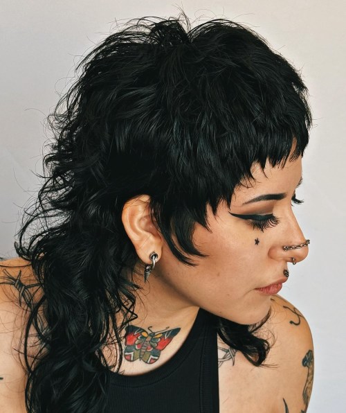 Jaggy Mullet Wolf Haircut