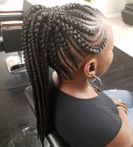 30 Totally Gorgeous Ghana Braids for an Intricate Hairdo