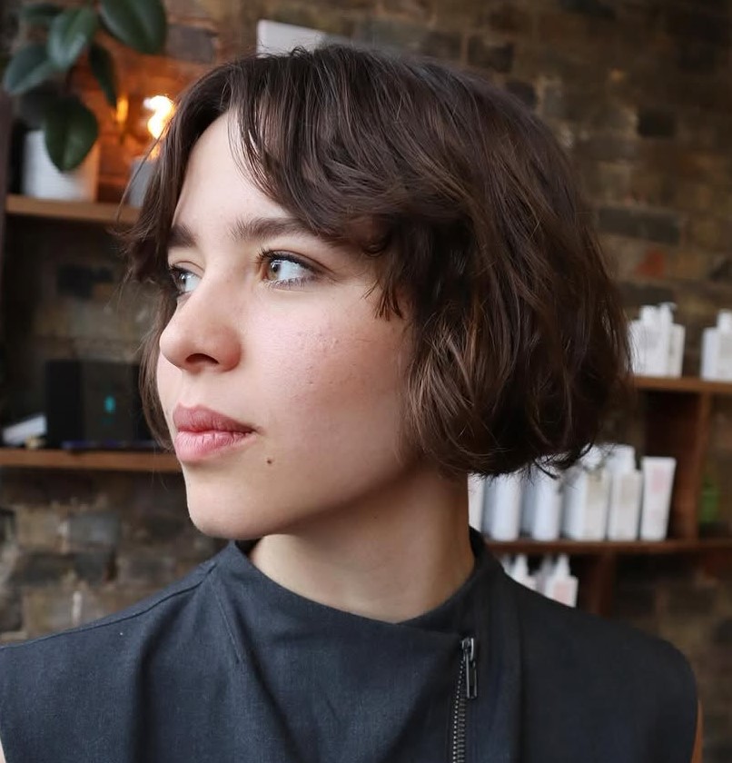 Very Short French Bob Haircut