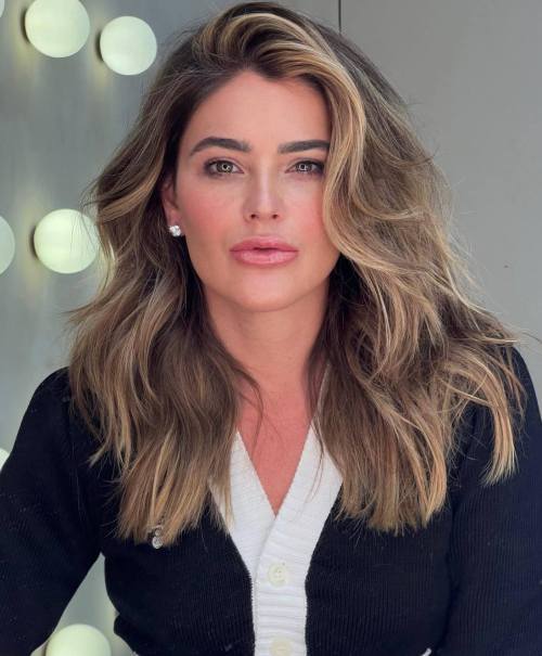 Thick Shattered Comb Over Shag