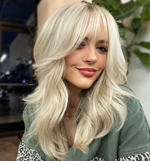 Platinum Blonde Hair Color Idea