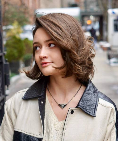 Effortless Layered Wash and Go Lob