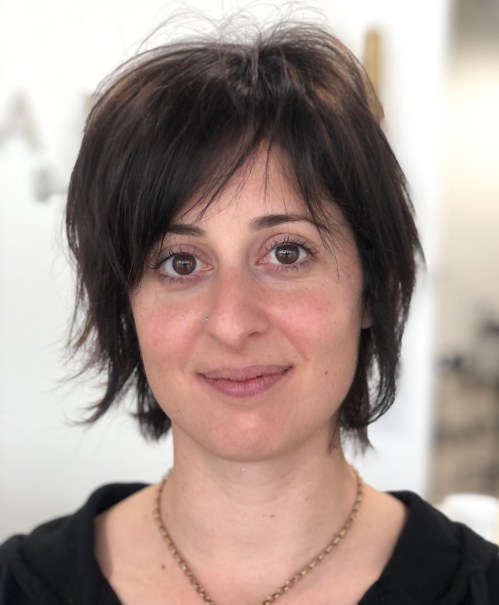 Airy Chin Length Bob for Fine Hair