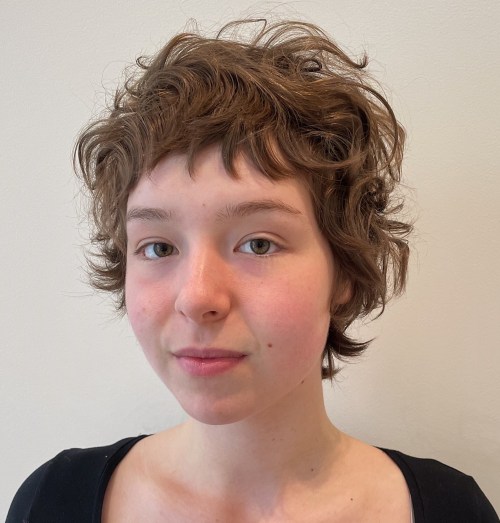 Bedhead Mullet with Baby Bangs