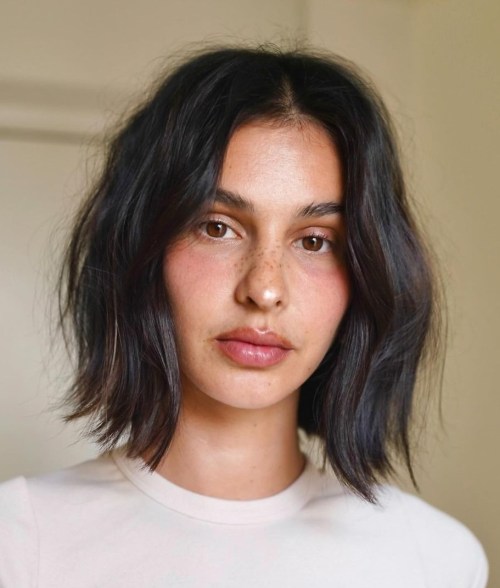 Wash and Wear Bob with Jaggy Ends