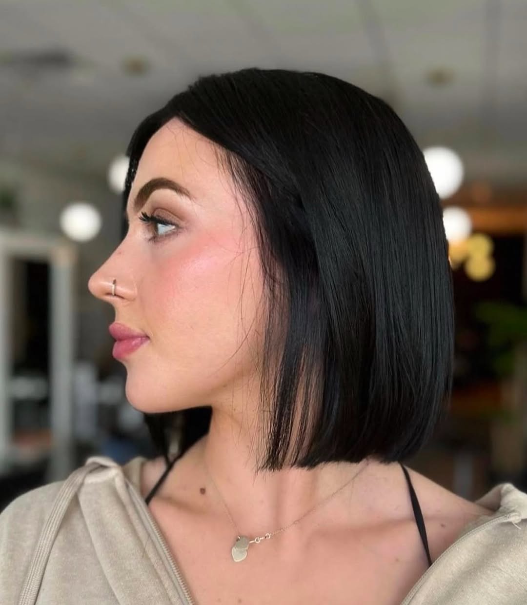 Elegant Sleek Bob Hairstyle