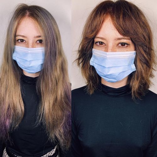 Naturally Wavy Hair Air Dried Without Frizz