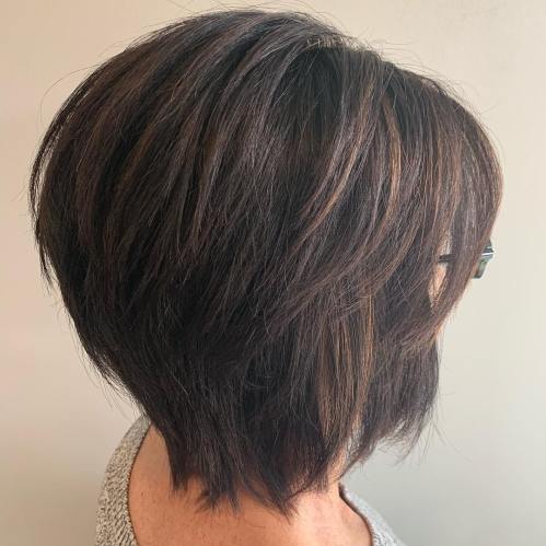Razored Bob For Thick Hair
